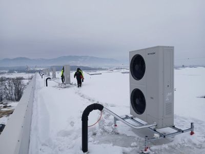 Klimatizace · Exteriér